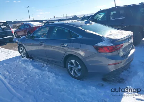 2020 Honda Insight Ex from USA, damaged, VIN 19XZE4F55LE012076